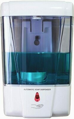 TOUCH-FREE UNIVERSAL SANITIZER/ SOAP DISPENSER (WALL MOUNT ONLY)