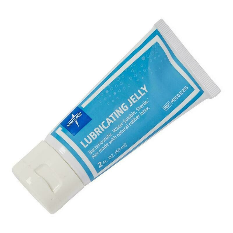 MEDLINE LUBRICATING JELLY FLIP TOP TUBE, 4oz CS OF 72