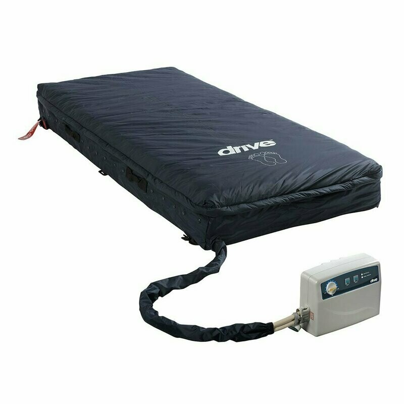 DRIVE MED-AIRE LOW AIR LOSS MATTRESS 8" (3"FOAM BASE)