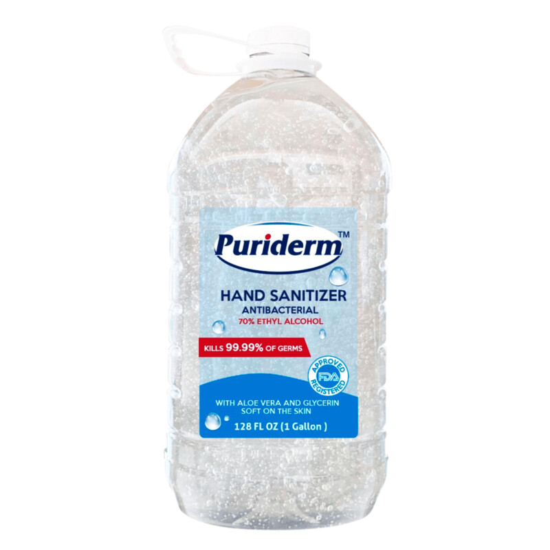 Puriderm™ HAND SANITIZER ANTIBACTERIAL, GALLON, EACH