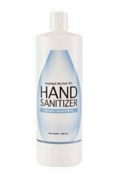 32oz HAND SANITIZER, 75% ISOPROPYL ALCOHOL, 12 PER CASE