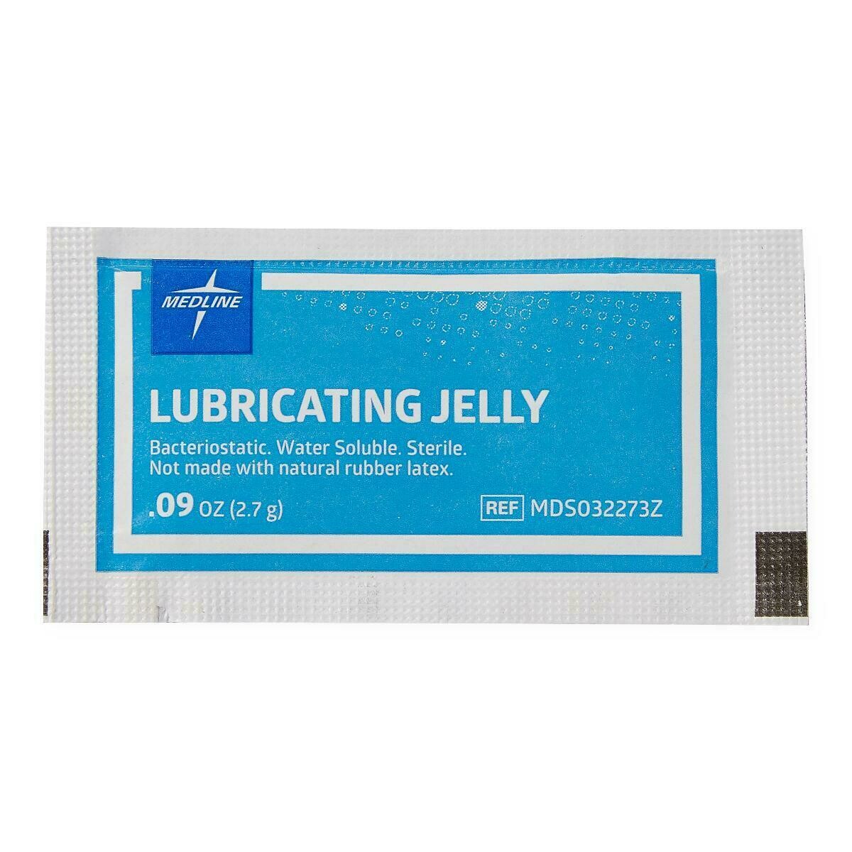 MEDLINE LUBRICATING JELLY PACK .17 oz (5g) CS OF 600