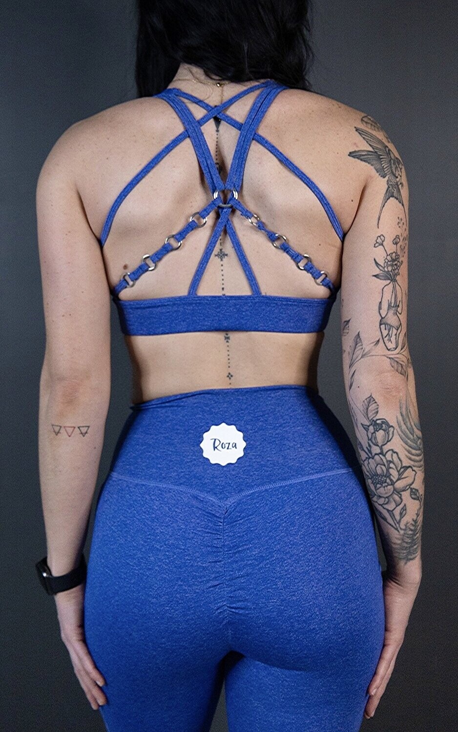 V Shaped Set Crossed Bra