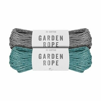 30m Strong Garden Rope Braided Triple Strand Polypropylene Weatherproof