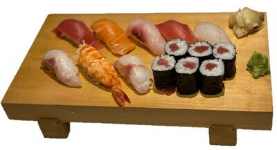 SUSHI MORIAWASE (SUSHI 8P MAKI 6P)