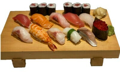 Plateaux du sushi