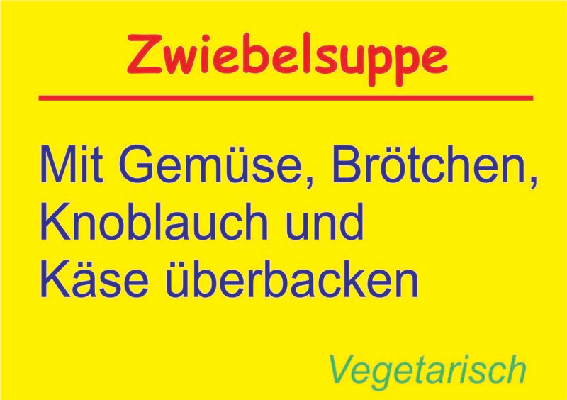 Zwiebelsuppe