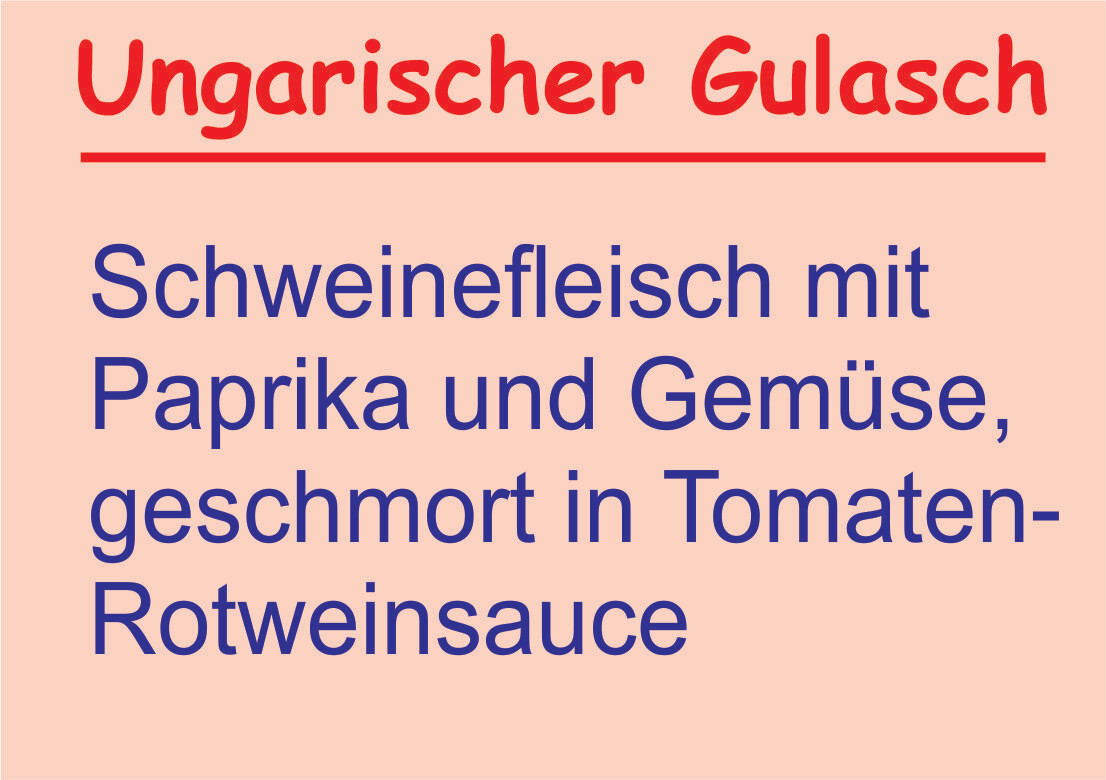 Ungarischer Gulasch