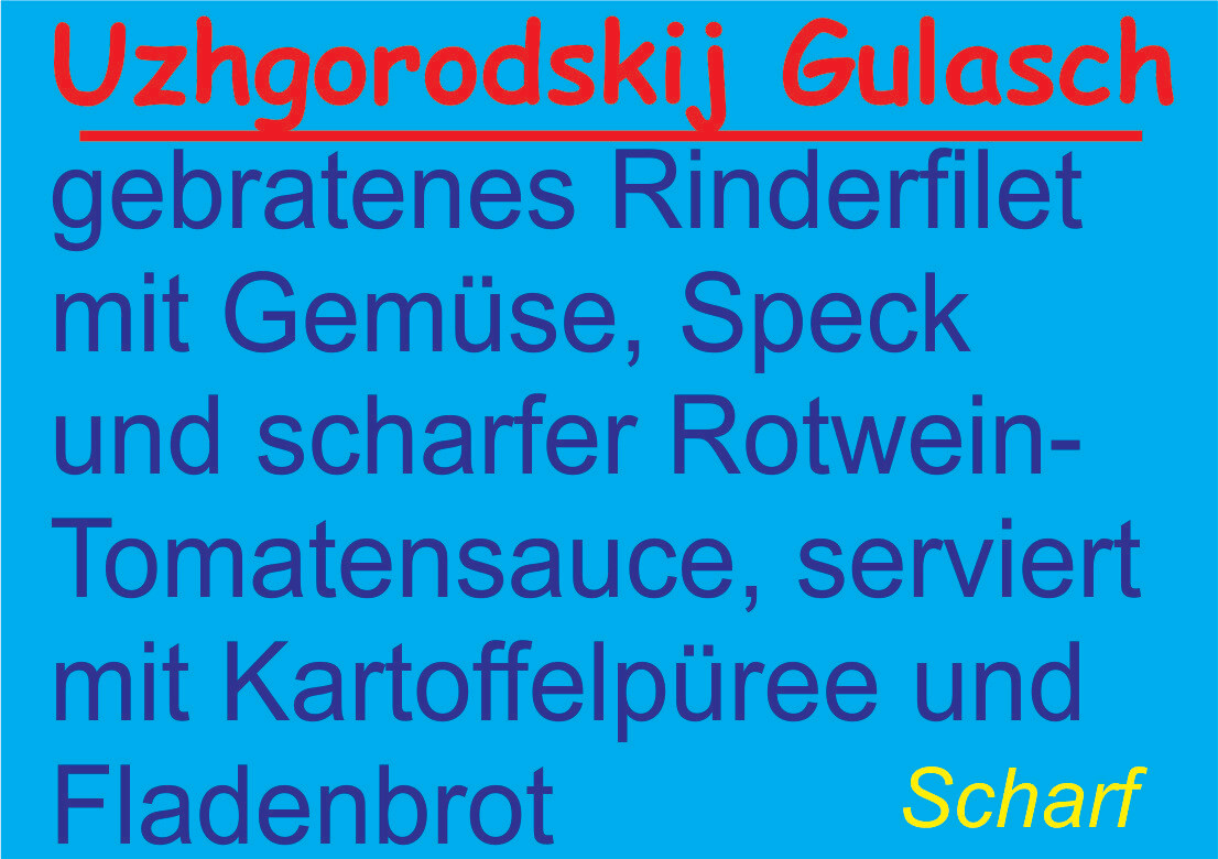 Uzhgorodskij Gulasch
