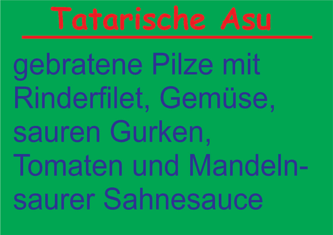 Tatarische Asu