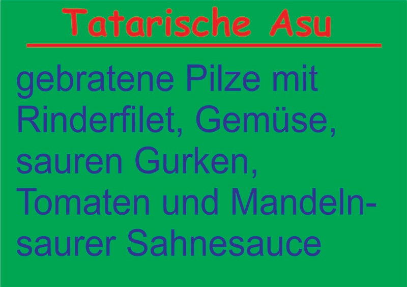 Tatarische Asu