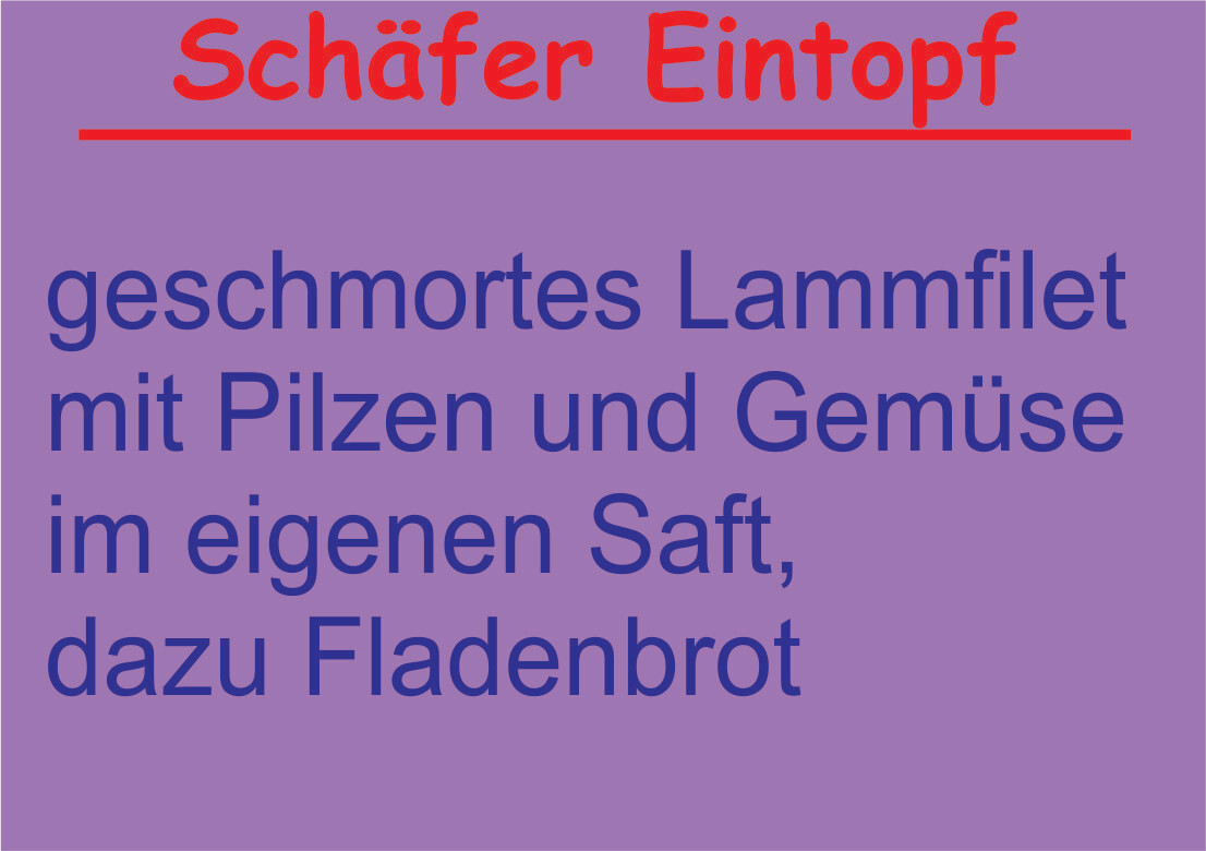 Schäfer Eintopf