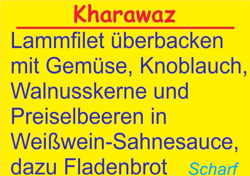 Armenische Kharawaz