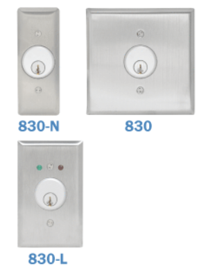 830-B Series Keyswitch