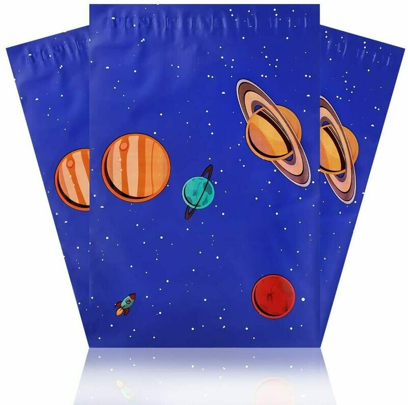 Paquete 10 Piezas Poly Sobres Planetas
