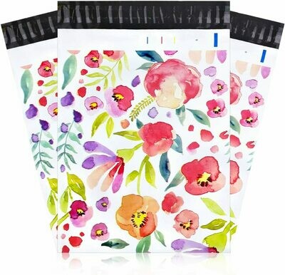 Paquete 30 Piezas Poly Sobres Flores 1