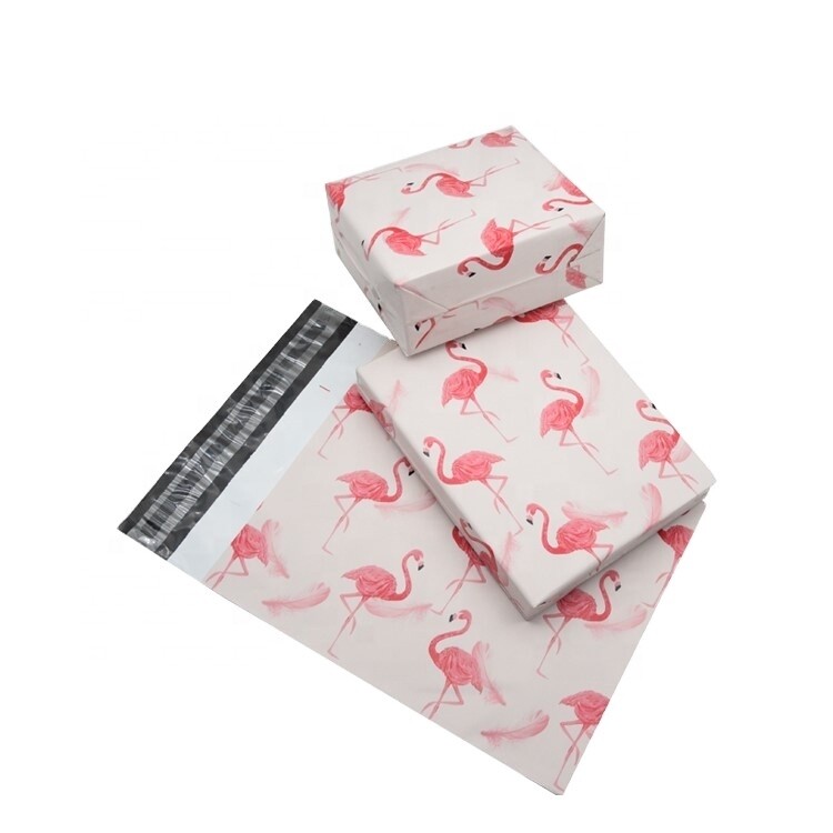 Paquete 10 Piezas Poly Sobres Flamingo