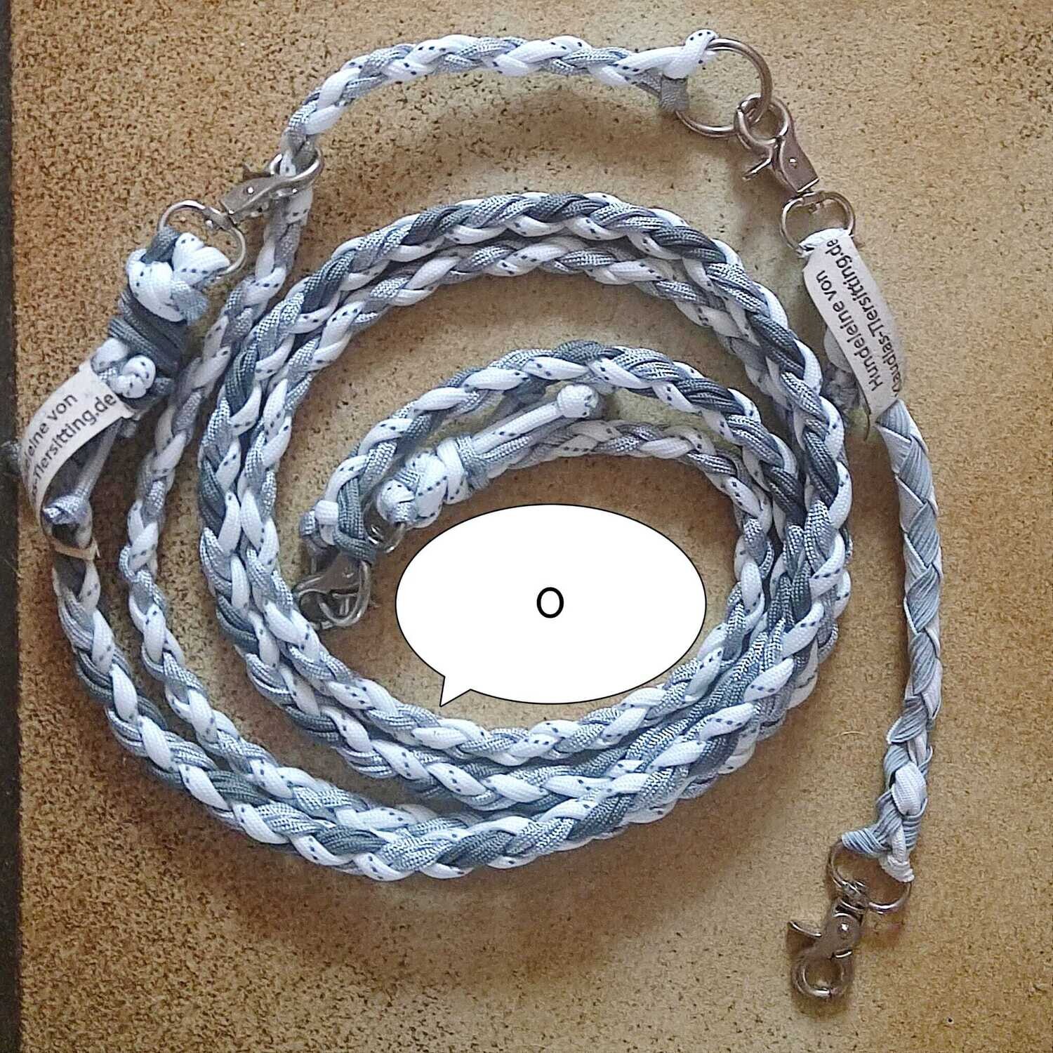 Set 2: Hundeleine &amp; Rückdämpfer (nachtleuchtend &amp; reflektierend)