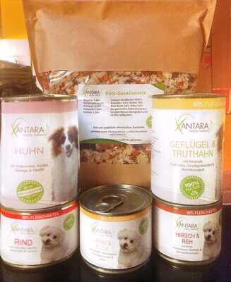 Xantara - Chemiefreie Tiernahrung mit mindestens 64% Fleisch für Hunde und Katzen