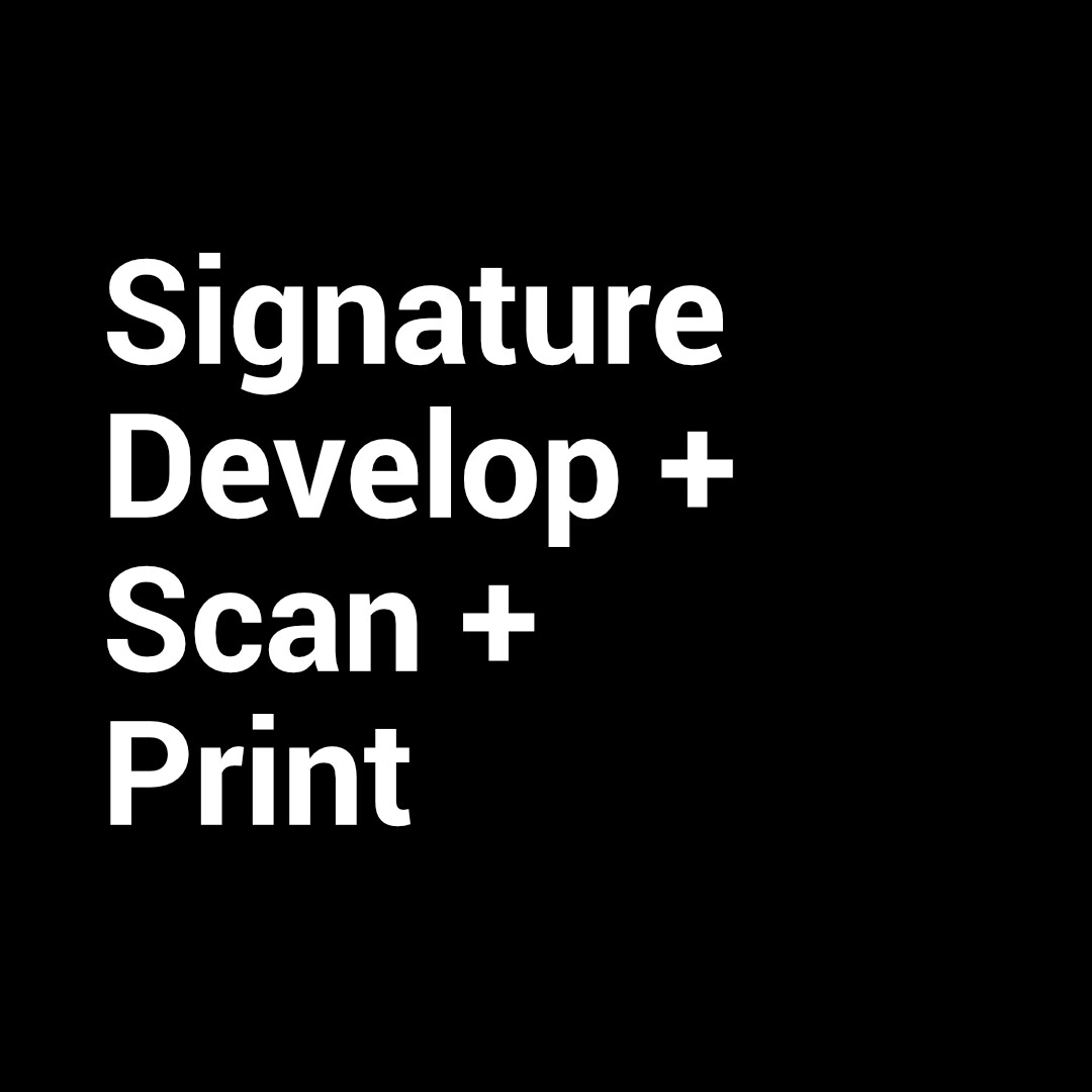 Signature Develop + Scan + Print