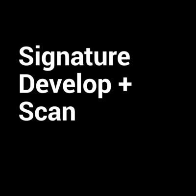 Signature Develop + Scan