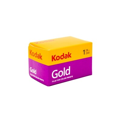 Kodak Gold 200 35mm (24 Exposure) - Single Roll