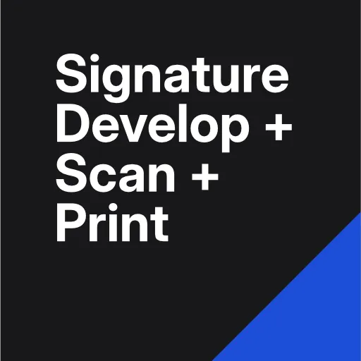 Signature Develop + Scan + Print