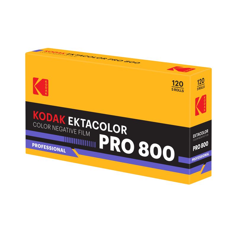 Kodak Ektacolor Pro 800 120 - Single Roll