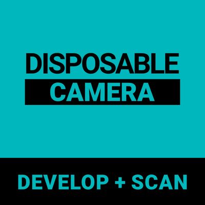Disposable Camera Develop + Scan