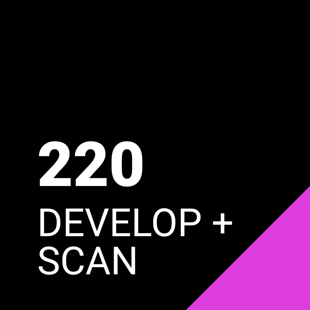 220 Develop + Scan