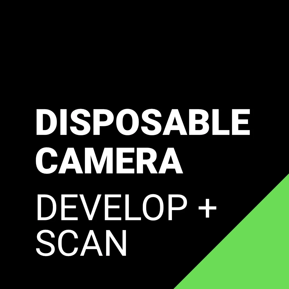 Disposable Camera Develop + Scan