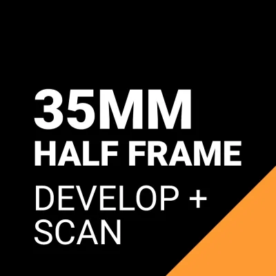 35mm Half Frame Develop + Scan