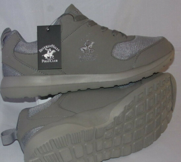 *BEVERLY HILLS POLO CLUB (GRAY)  MEN'S SIZE 8 - #UNPAIR (LEFT)