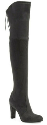 SAM EDELMAN 'KENT' OVER THE KNEE BOOT BLACK SUEDE
WOMEN'S SIZE 6.5  - #UNPAIR