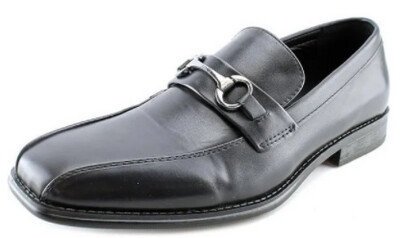 ALFANI WALKER BICYCLE TOE SYNTHETIC BLACK LOAFER
MEN'S SIZE 13 - #UNPAIR (RIGHT)