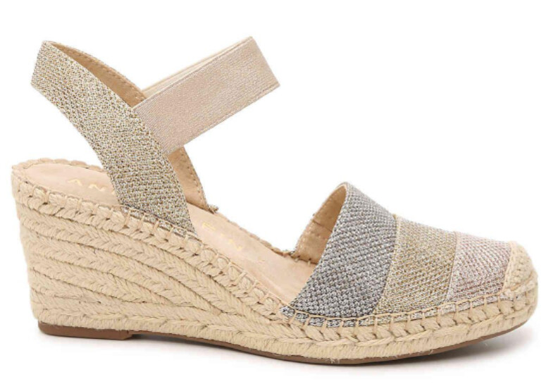 Anne Klein iflex Andreas Espadrille Wedge Sandal
Women's Size 10 M - #UNPAIR (LEFT)