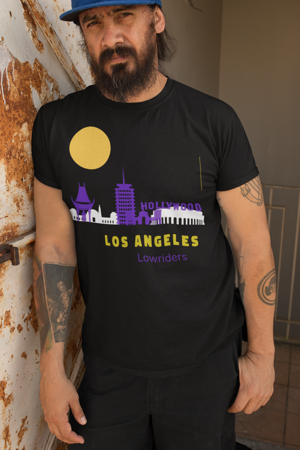 "Los Angeles Lowriders" Unisex Short-sleeved t-shirt