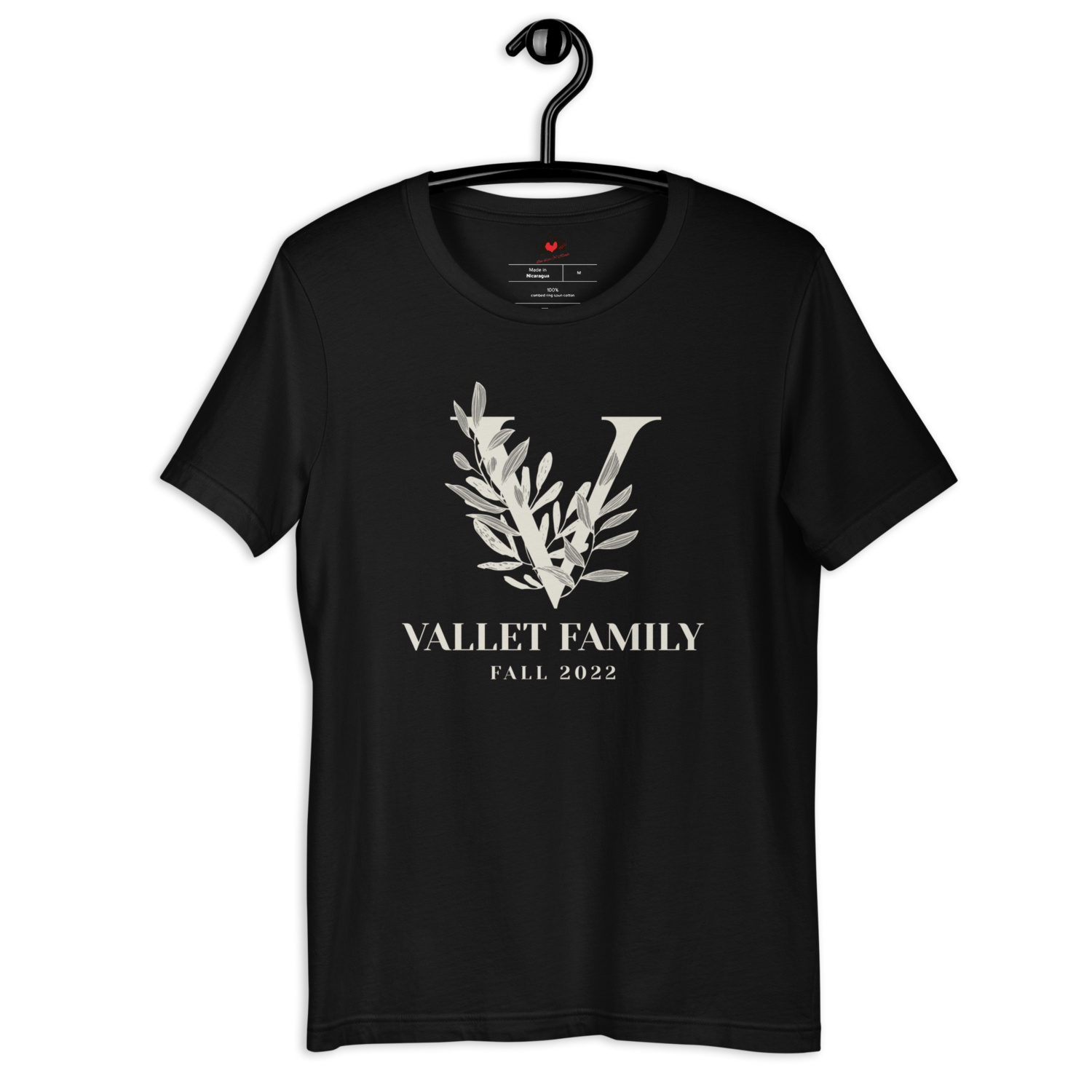 "We do FAMILY." Unisex Short-sleeved t-shirt, Size: XS