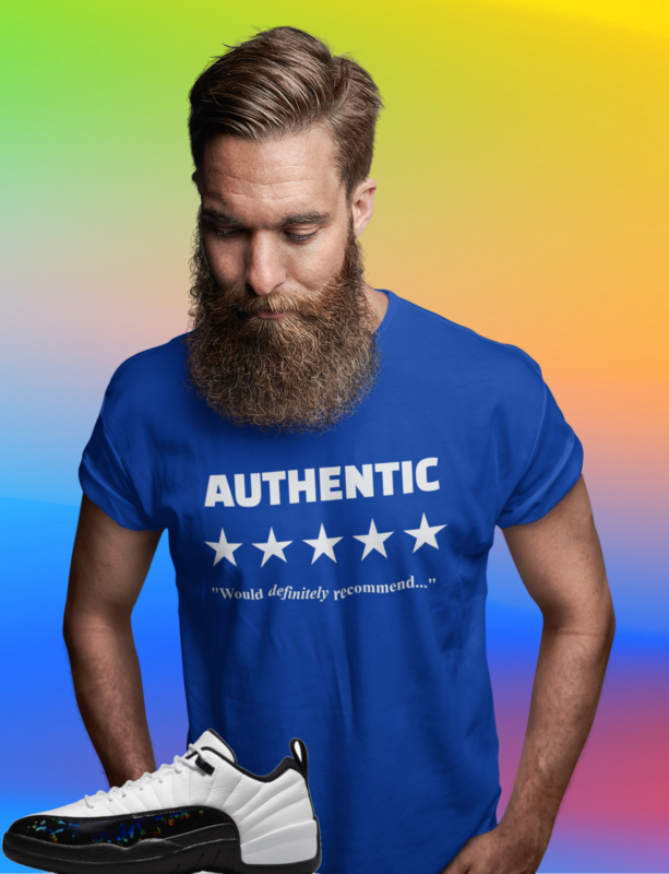 "Authentic" 5 Stars 'Would definitely recommend...'" Unisex Short-sleeved t-shirt