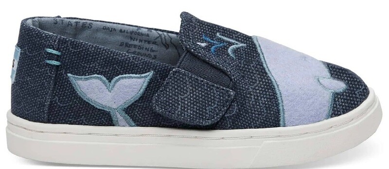 TOMS LUCA SLIP-ON SNEAKER 
INFANT KIDS' SIZE T3 -  #UNPAIR (LEFT)