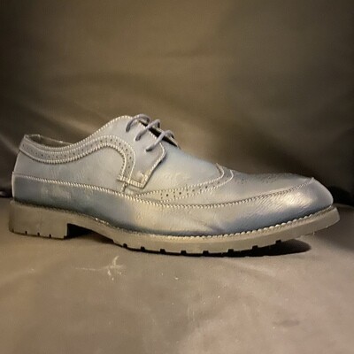 MEN'S WINGTIP OXFORD CASUAL DRESS SHOE  EU 48  MEN'S 13.5 - #UNPAIR (RIGHT)
