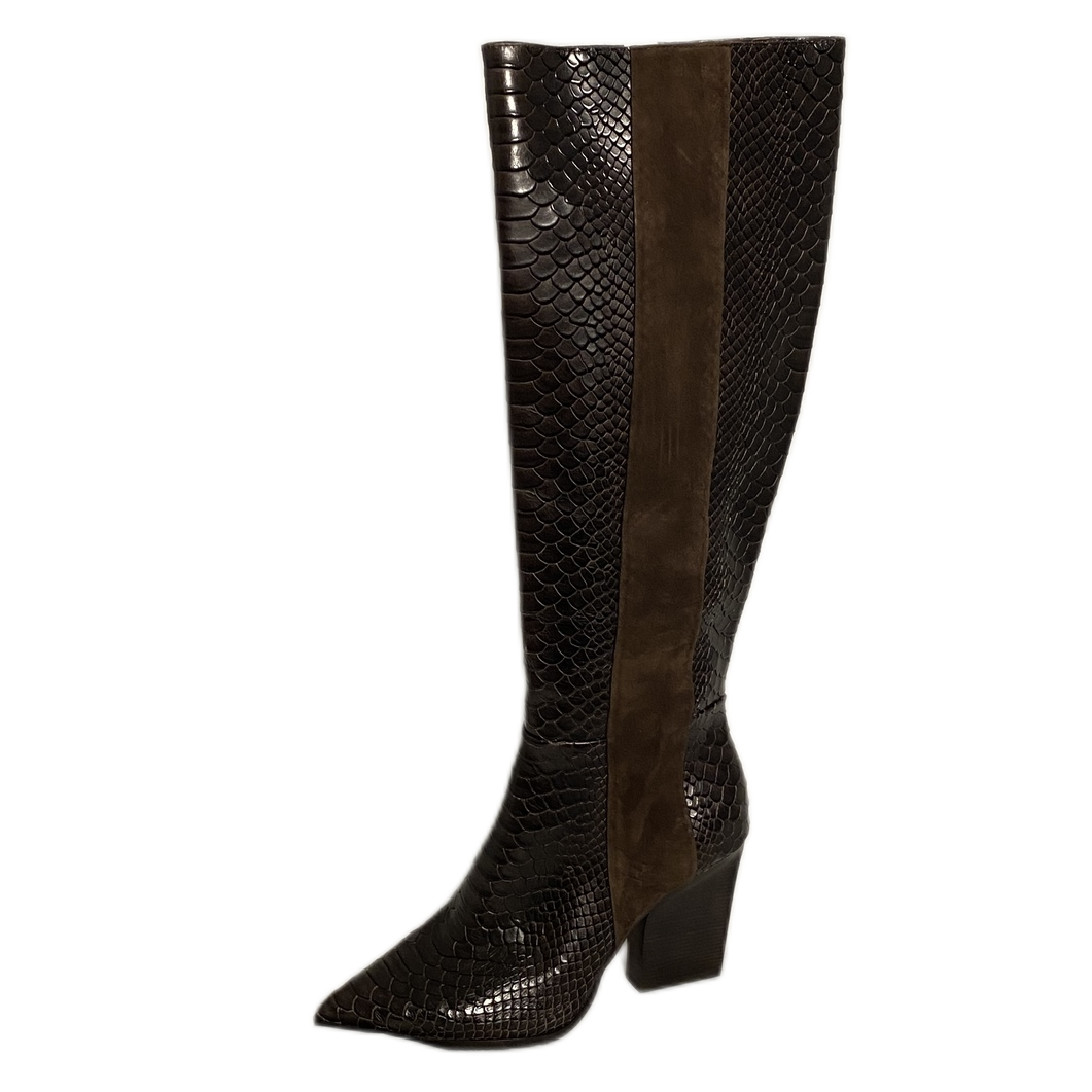 DONALD J PLINER NUEVO KNEE-HIGH HEELED BOOTS WOMEN'S SIZE 6 M - #UNPAIR (LEFT AND RIGHT SHOE AVALABLE)