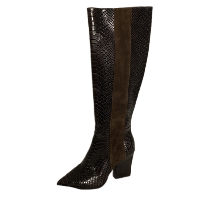 DONALD J PLINER NUEVO KNEE-HIGH HEELED BOOTS WOMEN'S SIZE 6 M - #UNPAIR (LEFT AND RIGHT SHOE AVALABLE)