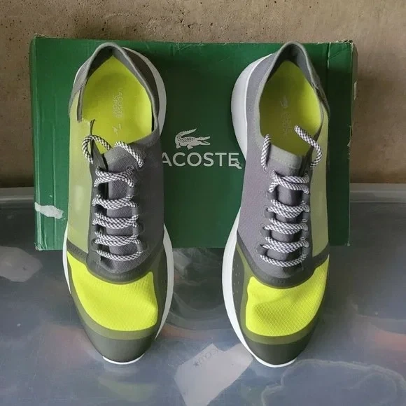 LACOSTE LT FIT 220 18MA SNEAKERS MEN'S SIZE 11 - PAIR ONLY AVAILABLE
