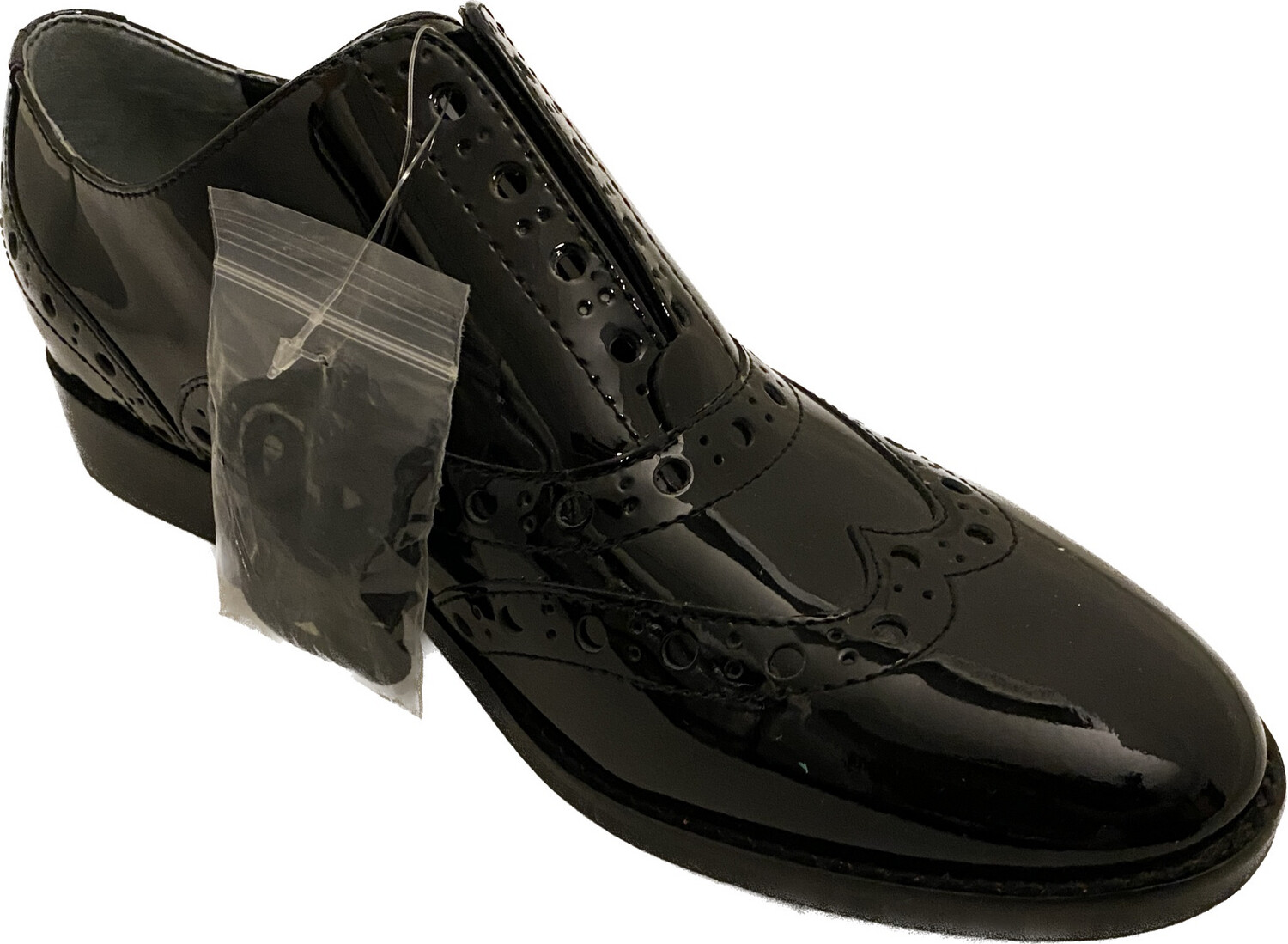 VIONIC HADLEY WINGTIP PATENT LEATHER OXFORD SHOE WOMEN'S SIZE 8 - #UNPAIR (LEFT)