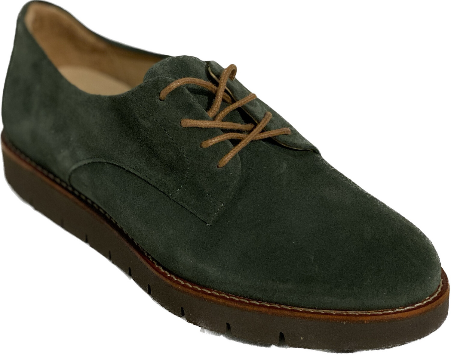 SAMUEL HUBBARD EXTRALIGHT SUEDE LACE-UP CASUAL WALKING SHOE (Sample) 
WOMEN'S SIZE 8 M - #UNPAIR (RIGHT)