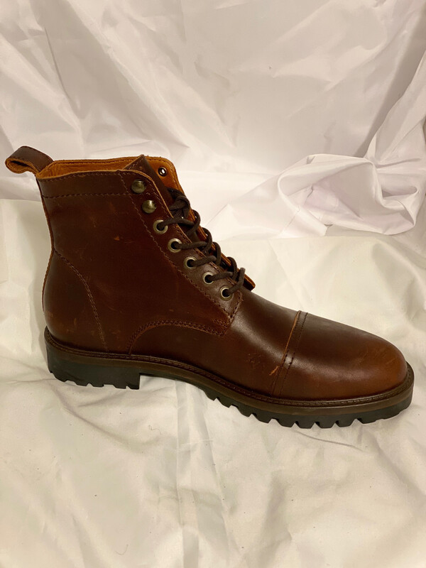 PATINA LACE-UP BREAKER BOOT (Sample) 
WOMEN'S SIZE 10.5 - #UNPAIR (LEFT)