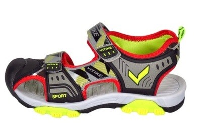 VITIKE SPORT OUTDOORS CLOSED TOE SANDAL
KIDS' SIZE 2 - #UNPAIR (LEFT)