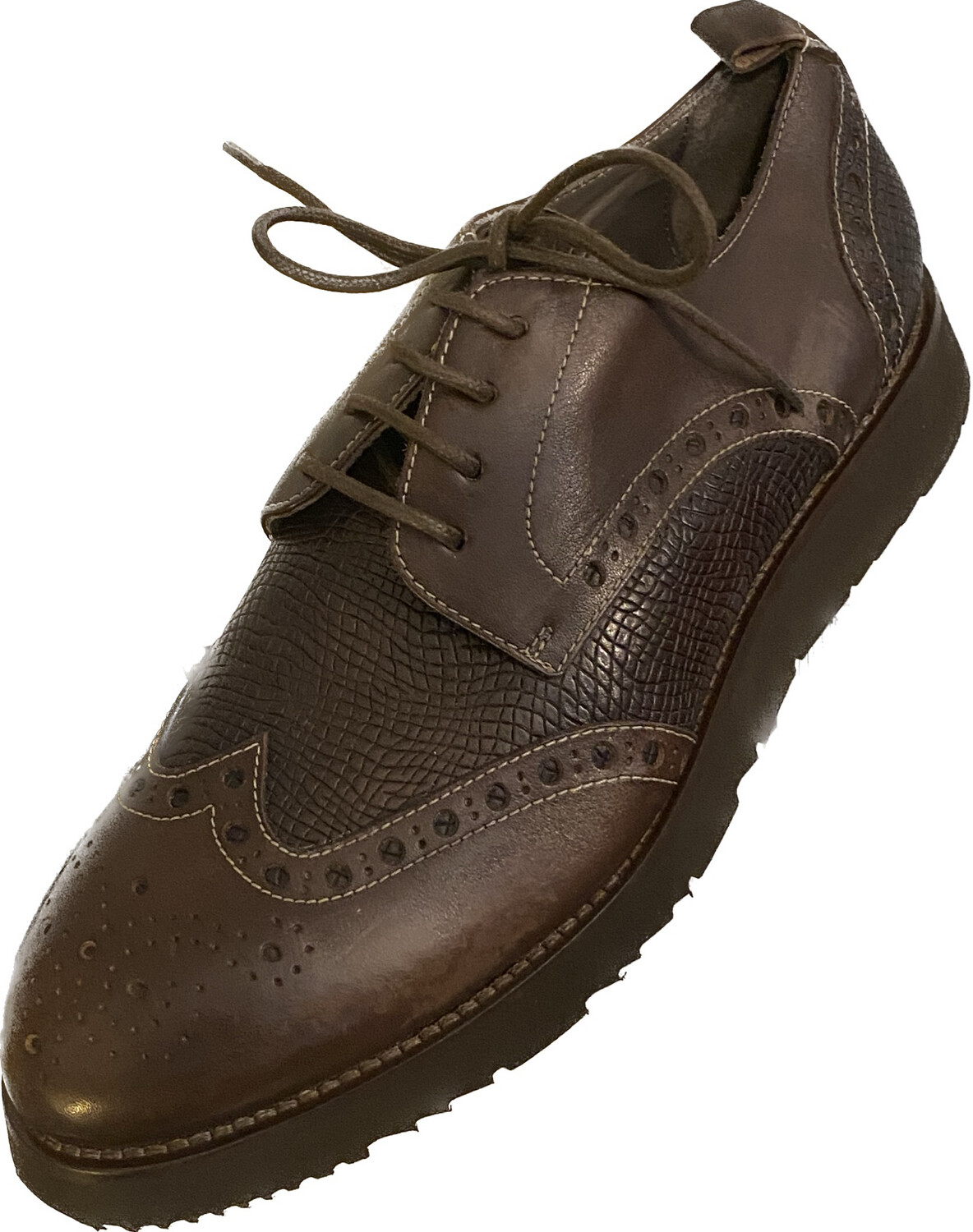 DONALD PLINER WINGTIP DRESS SHOE (SAMPLE) MEN'S SIZE 9 M - #UNPAIR (LEFT)