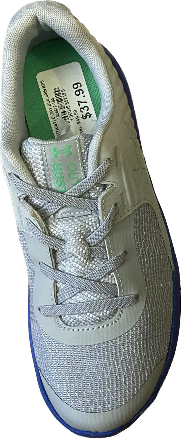 UNDER ARMOUR BGS OUTHUSTLE
KIDS' SIZE 3Y - #UNPAIR (LEFT)
